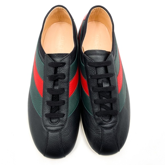 GUCCI Falacer Hebron Sneaker Black Men 8 US 483266 - Picture 3 of 16